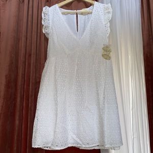 Altar’d State White Eyelet Dress